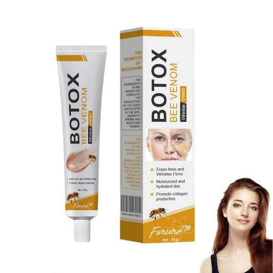★ ★ ★ ★ ★ Trusted by 1000+ Customers                                                                                                   Botox Bee Venom Wrinkle Repair Cream 🐝✨